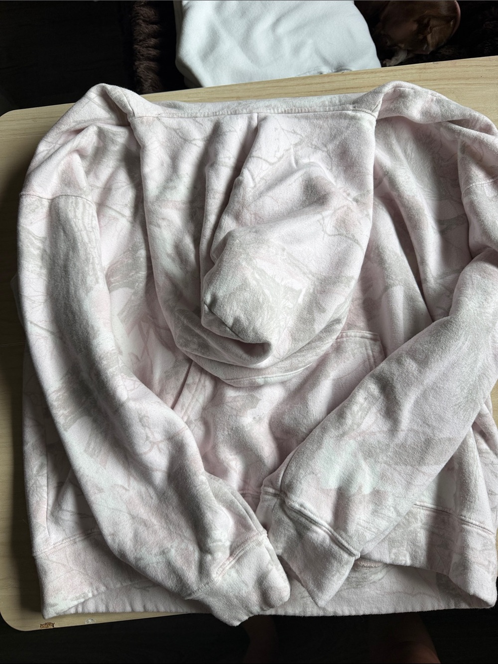Hollister Pale Pink Camp Pullover Hoodie